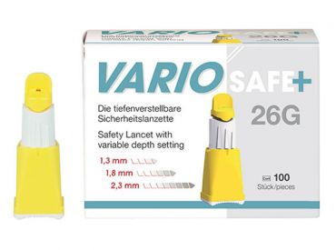 Vario Safe Plus Sicherheitslanzetten 3-tiefen 1x100 items 