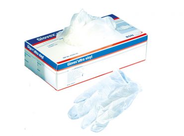Glovex® ultra Vinyl-Handschuhe, Gr. L 1x100 items 