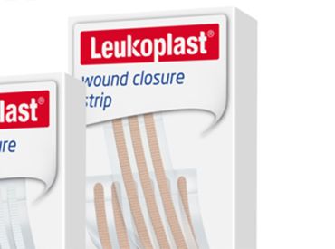Leukoplast wound closure strip steril, 75 x 6 mm, natur 50x3 items 