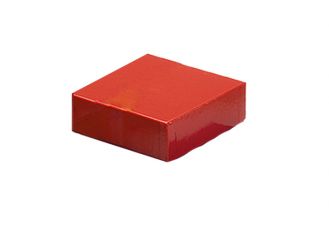 Lagerungsbox ohne Raster ALPHA-BOX rot 1x1 Stück 