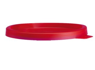 Snap-on lid red for 125 ml cup 1x1000 items 