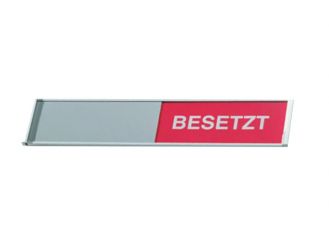 Türschiild "Frei-Besetzt", 102 x 27,4 mm 1x1 Stück 