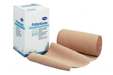 Pütterbinde® 10 cm x 5 m, skin-coloured, with bandage clips 1x1 items 