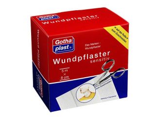 Gothaplast Wundpflaster sensitive 5 m x 8 cm 1x1 items 