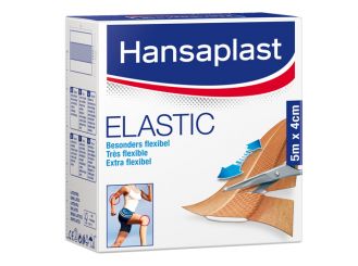Hansaplast® Elastic Wundverband, 5 m x 4 cm 1x1 items 