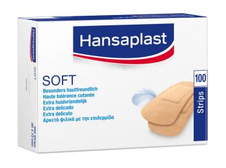 Hansaplast® Soft Wundstrips, 7,2 x 3,0 cm 1x100 Stück 