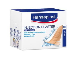Hansaplast® Universal Water Resistant Injection plasters 1.9 x 4 cm 1x100 items 