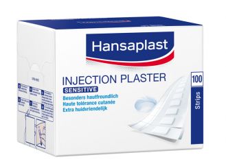 Hansaplast® Sensitive injection plasters 1.9 x 4 cm 1x100 items 
