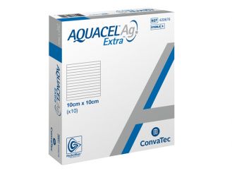 AQUACEL® Ag Extra Wundauflage 10 x 10 cm 1x10 items 