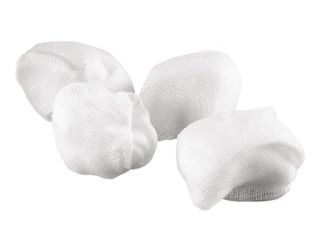 MaiMed® gauze pads plum-size sterile 20 x 20 cm, 50x5 items 