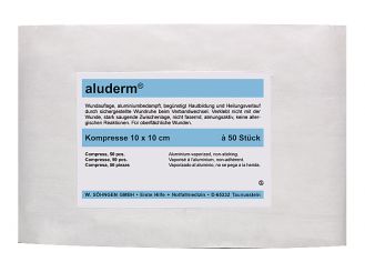 aluderm® Kompressen 10 x 10 cm steril 1x50 items 