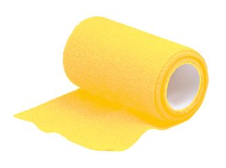 Askina® Haft Color gelb 8 cm x 20 m 1x1 Stück 