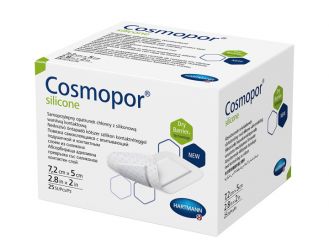 Cosmopor® silicone Wundverband, 7,2 x 5 cm 1x25 items 