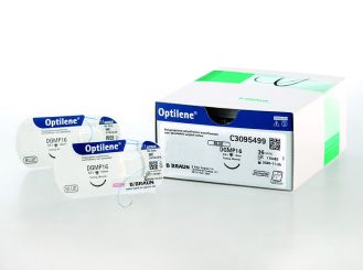 Optilene® DSMP16 USP 4/0 metric 1,5; 45 cm, blau, 1x12 items 