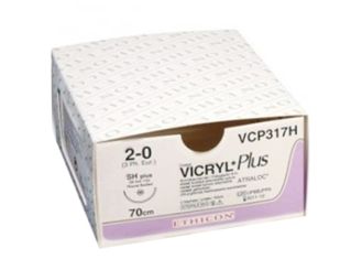 Vicryl® violett geflochten SH PLUS USP 2-0 70 cm 1x36 items 