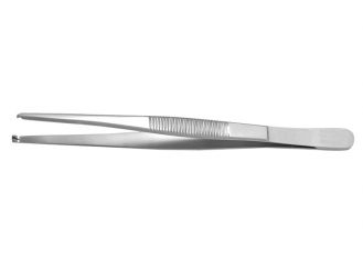 Einmalinstrument (steril) - Chirurgische Pinzette, 1 x 2 Zähne, 14,5 cm 1x10 Stück 