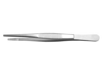 Disposable instrument (sterile) - Anatomical tweezers, standard, 14.5 cm 1x10 items 