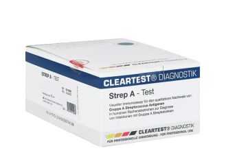 Cleartest® Strep-A, Kassetten-Format 1x20 Teste 