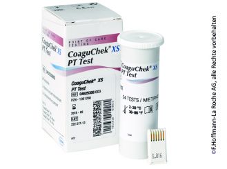 CoaguChek® XS PT Teststreifen 1x24 Stück 