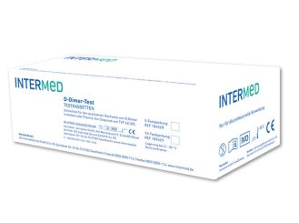 INTERMED D-Dimer-Test, Testkassetten 1x5 items 