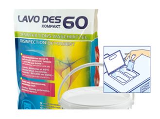 Lavo DES 60 Kompakt Desinfektions-Vollwaschmittel 45x75 g 