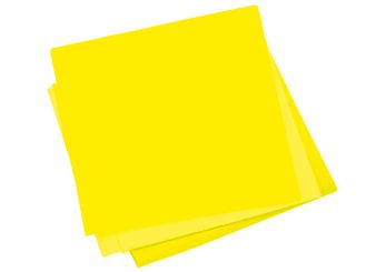 Vlies-Allzwecktuch gelb 38 x 40 cm 1x1 items 