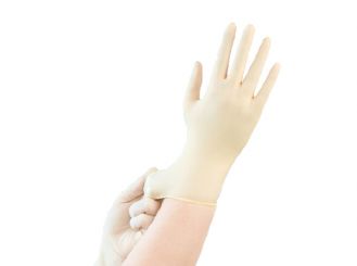 WiroSMOOTH Latex-Handschuhe gepudert, Gr. XL 1x100 Stück 