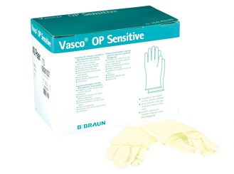 Vasco® OP Sensitive Handschuhe Latex, Gr. 6,5 1x40 Paar 