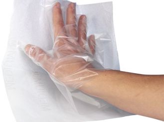 Soft-hand Copolymer Folien-Handschuhe, steril, einzeln verpackt, Gr. L 1x100 Stück 
