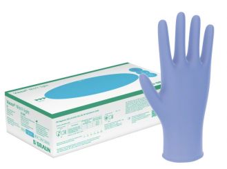 Vasco® Nitrile light, examination gloves lavender blue Size L 1x100 items 