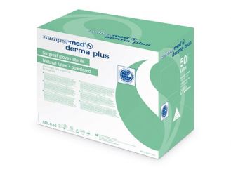 Sempermed® Derma Plus OP-Handschuhe Latex, gepudert, Gr. 8,5 1x50 Paar 