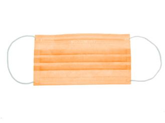 Mund-Nasenschutz Med-Comfort, orange, Type II R, Vlies, 1x50 Stück 