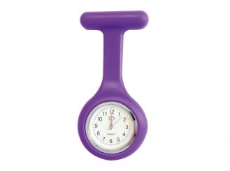 Silicone nurse's watch with safety pin 1x1 items 