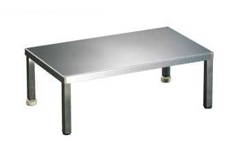 Operating theatre step, 1-level stainless steel 605 x 355 x 220 mm (WxDxH) 1x1 items 