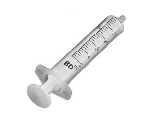 BD Discardit II - 2-part disposable syringes 5 ml eccentric divided into 0.2 ml 1x100 items 