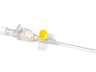 Surshield® Versatus-WP Sicherheits-Venenverweilkatheter mit Flügeln und Injektionsventil, gelb, 24G 1x50 Stück 