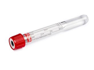 VACUETTE® 3ml Virus Stabilisation Tube 13x100mm rote Kappe mit weißem Ring PREMIUM 1x50 items 