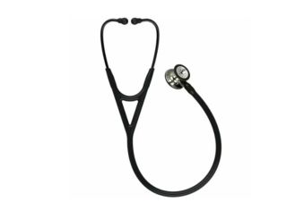 3M Littmann® Cardiology IV Stethoskop schwarz, champagnerfar. Bruststück 1x1 Stück 
