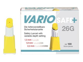 Vario Safe Plus Sicherheitslanzetten 3-tiefen 1x100 items 
