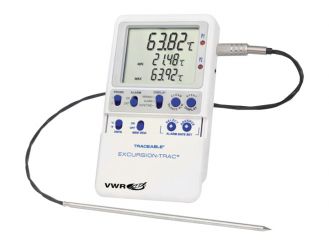 VWR® Traceable® Digital thermometer with probe 1x1 items 