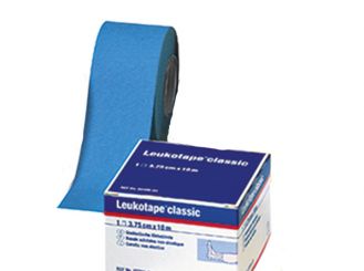 Leukotape® 10m x 3,75 cm, blau, lose 1x12 Role 