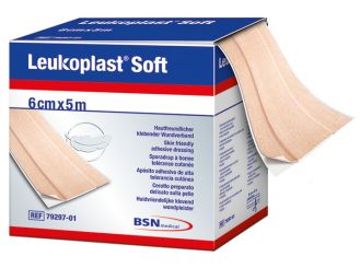 Leukoplast® Soft Wundverband, 6 cm x 5 m 1x1 Stück 